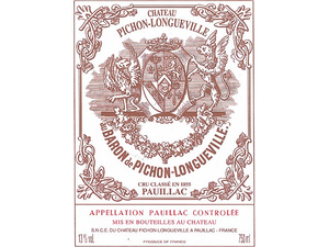 Chateau Pichon-Longueville au Baron de Pichon-Longueville Pauillac 2000 (750 ml)