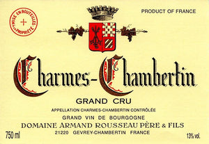 Domaine Armand Rousseau Charmes Chambertin Grand Cru 2013 (750 ml)