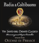 Badia a Coltibuono Occhio di Pernice Vin Santo 2004 (375 ml half-bottle)