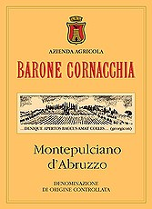 Barone Cornacchia Montepulciano d'Abruzzo 2015 (750 ml)