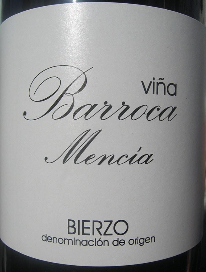 Vina Barroca Bierto Mencia 2014 (750 ml)