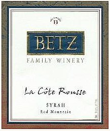 Betz Family Vineyards La Cote Rousse 2012
