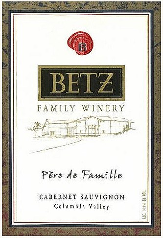 Betz Family Vineyards Pere de Famille Cabernet Sauvignon 2010