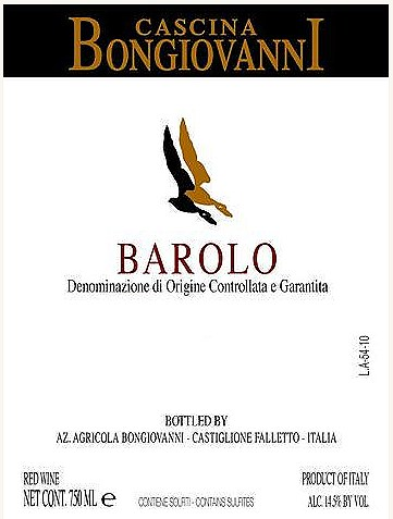 Cascina Bongiovanni Barolo 2010 (750 ml)