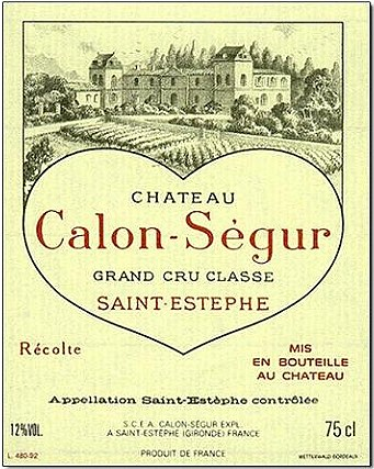 Chateau Calon Segur Saint Estephe 2005 (750 ml)