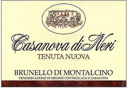 Casanova di Neri Tenuta Nuova Brunello di Montalcino 2008