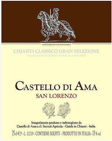 Castello di Ama San Lorenzo Chianti Classico Gran Selezione 2011
