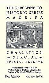 The Rare Wine Co. Historic Series Charleston Sercial Special Reserve Madeira (750 ml)
