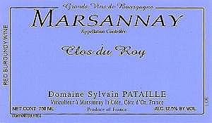 Domaine Sylvain Pataille Marsannay Clos du Roy 2013 (750 ml)