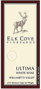 Elk Cove Ultima Dessert Wine 2008, 375 ml