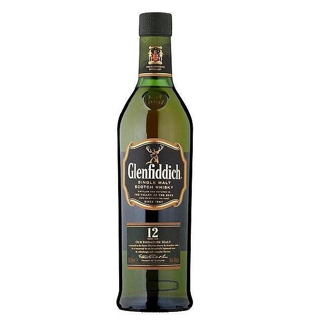 Glenfiddich 12 Year Single Malt Scotch Whisky