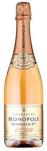 Heidsieck Monopole Brut Rose Top Champagne (750 ml)