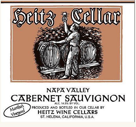 Heitz Wine Cellars Martha's Vineyard Cabernet Sauvignon 2010