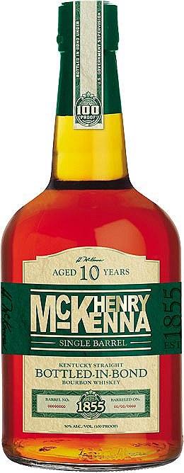 Henry McKenna 10 Year Bottled in Bond Single Barrel Bourbon Whiskey (750 ml)