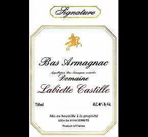 Labiette Castille Bas VS Signature Armagnac (750 ml)