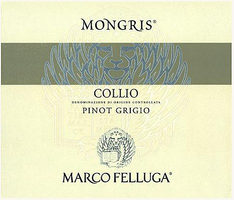 Marco Felluga Mongris Pinot Grigio 2014/2016 (750 ml)
