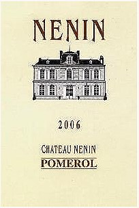 Chateau Nenin Pomerol 2006 (750 ml)