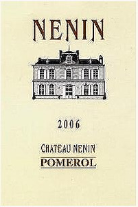 Chateau Nenin Pomerol 2006 (750 ml)