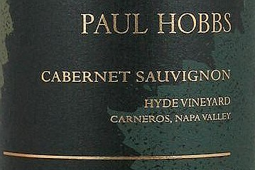 Paul Hobbs Hyde Vineyard Cabernet Sauvignon 2001 (750 ml)