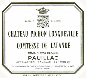 Chateau Pichon Longueville Comtesse de Lalande Pauillac 2000 (750 ml)