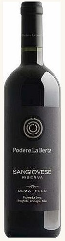 Podere La Berta Olmatello Sangiovese Riserva 2011 (750 ml)