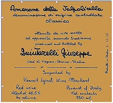 Quintarelli Giuseppe Amarone Classico 2004 (750 ml)