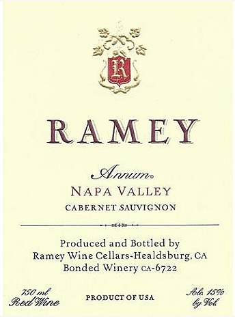 Ramey Annum Cabernet Sauvignon 2012 (750 ml)