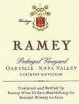 Ramey Pedregal Vineyard Oakville Cabernet Sauvignon 2012 (750 ml)