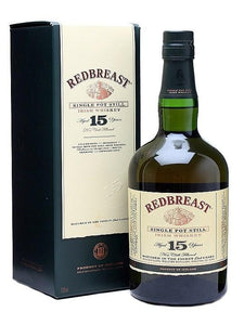 Redbreast 15 Year Single Pot Still Irish Whiskey (750 ml)