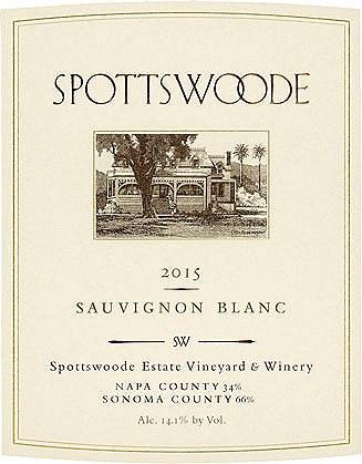 Spottswoode Sauvignon Blanc 2015 (750 ml)