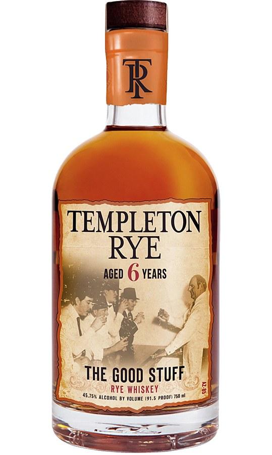 Templeton Rye Whiskey Aged 6 Years (750 ml)