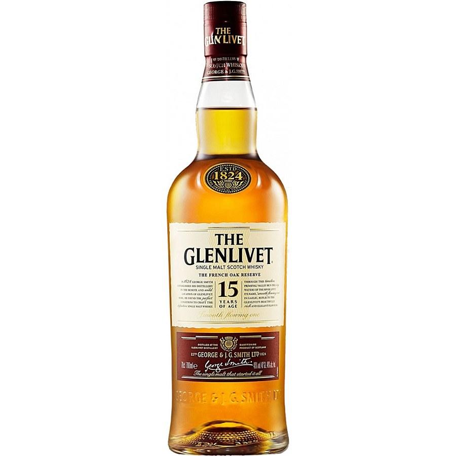 The Glenlivet 15 Year The French Oak Reserve Single Malt Scotch Whisky (750 ml)