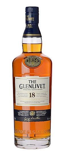 The Glenlivet 18 Year Single Malt Scotch Whisky (750 ml)